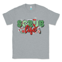 Heather Grey scrub life Classic Tee - MaliasSmallBusiness