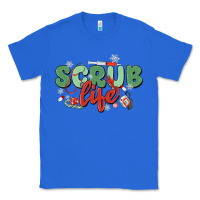 True Royal scrub life Classic Tee - MaliasSmallBusiness