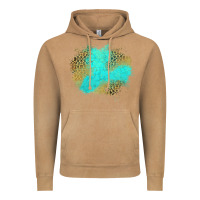 Vintage Camel turquoise leopard patch Vintage Hoodie - Jasminsmagicworld