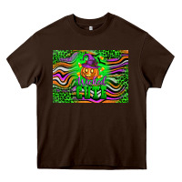 Chocolate Brown Wicked cute kids Heavy Core Tee - Artiststas