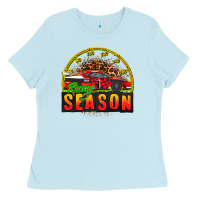 Baby Blue racing season sport car Ladies Tee - AdoDesignShop