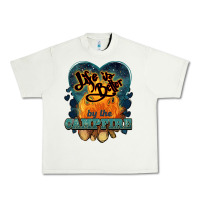 Pistachio life is better by the campfire Urban Heavy Tee - NancyCooperArtShop
