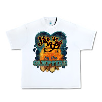 White life is better by the campfire Urban Heavy Tee - NancyCooperArtShop