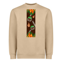American Football Dad Pen Wrap Heavyweight Sweatshirt | Teevron
