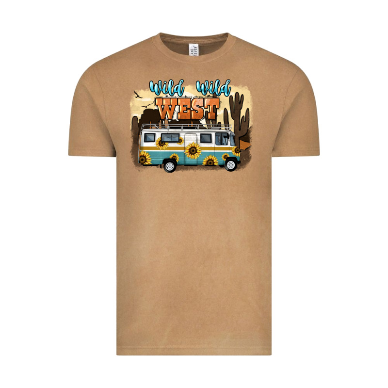 Wild Wild West Vintage Tee by NancyCooperArtShop | Teevron