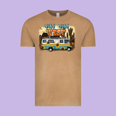 Wild Wild West Vintage Tee Designed By Nancycooperartshop