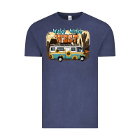 Vintage Denim wild wild west Vintage Tee - NancyCooperArtShop