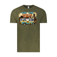 Vintage Olive wild wild west Vintage Tee - NancyCooperArtShop