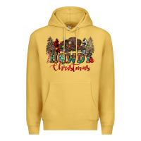 Antique Gold howdy christmas Premium Hoodie - CowGirlArtShop