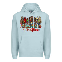Blue Mist howdy christmas Premium Hoodie - CowGirlArtShop