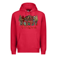 Cardinal howdy christmas Premium Hoodie - CowGirlArtShop