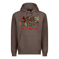 Coffee howdy christmas Premium Hoodie - CowGirlArtShop