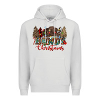 Dove Grey howdy christmas Premium Hoodie - CowGirlArtShop