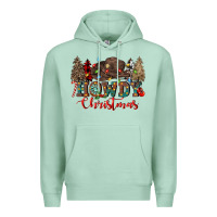 Seafoam howdy christmas Premium Hoodie - CowGirlArtShop