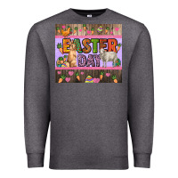 Charcoal Heather Easter day farm animals tumbler Premium Sweatshirt - HowdyJamesFarm