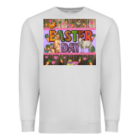 Dove Grey Easter day farm animals tumbler Premium Sweatshirt - HowdyJamesFarm