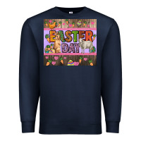 Navy Easter day farm animals tumbler Premium Sweatshirt - HowdyJamesFarm
