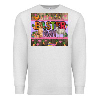 Oatmeal Heather Easter day farm animals tumbler Premium Sweatshirt - HowdyJamesFarm