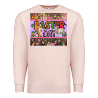 Pale Pink Easter day farm animals tumbler Premium Sweatshirt - HowdyJamesFarm