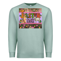 Seafoam Easter day farm animals tumbler Premium Sweatshirt - HowdyJamesFarm
