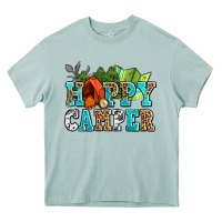Arona happy camper with trees and map Heavy Core Tee - AdoDesignShop