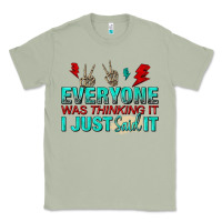 Matcha everyone was thinking it i just said Classic Tee - NancyCooperArtShop