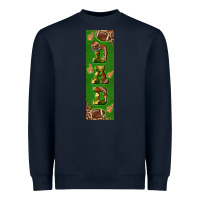 American Football Dad Pen Wrap Heavyweight Sweatshirt | Teevron