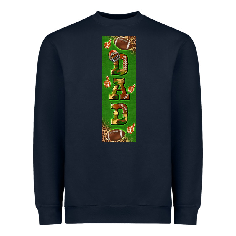 American Football Dad Pen Wrap Heavyweight Sweatshirt by BundleAndBundleShop | Teevron