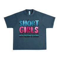 Midnight Navy girls god only lets things grow until theyre Urban Heavy Tee - MaliasSmallBusiness
