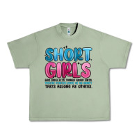 Oil Green girls god only lets things grow until theyre Urban Heavy Tee - MaliasSmallBusiness