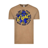 Fight Colorectal Cancer Vintage Tee | Teevron