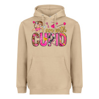 Mushroom i am with cupid I am with Cupid Valentine's Day Heavyweight Hoodie - HowdyJamesFarm