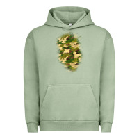 Pigment Oil Green camouflage patch 1 Urban Hoodie - BundleAndBundleShop