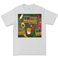 Dove Grey hispanic heritage seamless pattern Premium Tee - BundleAndBundleShop