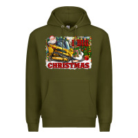 Army Green i dig christmas Premium Hoodie - CowGirlArtShop