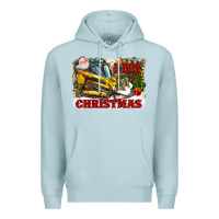 Blue Mist i dig christmas Premium Hoodie - CowGirlArtShop