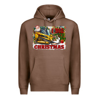 Chestnut i dig christmas Premium Hoodie - CowGirlArtShop
