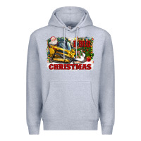 Heather Grey i dig christmas Premium Hoodie - CowGirlArtShop