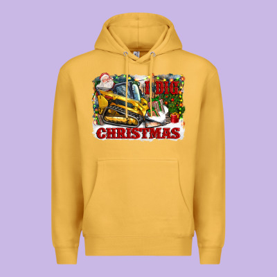 I Dig Christmas Premium Hoodie Designed By Cowgirlartshop