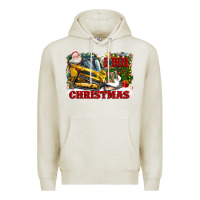 Oatmeal Heather i dig christmas Premium Hoodie - CowGirlArtShop
