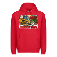 Red i dig christmas Premium Hoodie - CowGirlArtShop