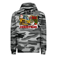 Slate Camo i dig christmas Premium Hoodie - CowGirlArtShop