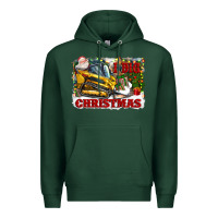Sports Green i dig christmas Premium Hoodie - CowGirlArtShop
