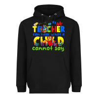 Black teacher can hear what a child cannot say Heavyweight Hoodie - CowGirlArtShop