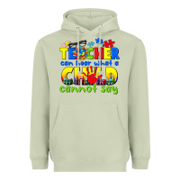 Matcha teacher can hear what a child cannot say Heavyweight Hoodie - CowGirlArtShop