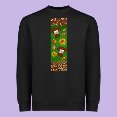 American Football Dad Pen Wrap Heavyweight Sweatshirt Designed By Bundleandbundleshop
