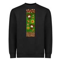 Black American football dad pen wrap Heavyweight Sweatshirt - BundleAndBundleShop