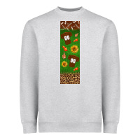 Heather Grey American football dad pen wrap Heavyweight Sweatshirt - BundleAndBundleShop
