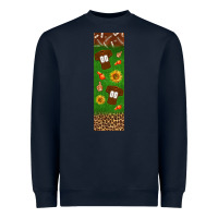 Navy American football dad pen wrap Heavyweight Sweatshirt - BundleAndBundleShop