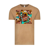 Vintage Camel football cactus sunflower Vintage Tee - JahusDesignShop